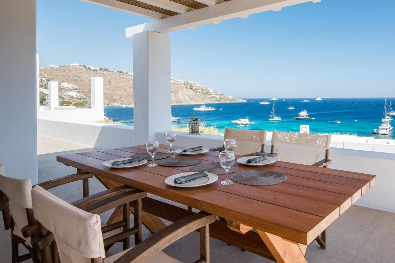 Вилла The Elaia House Mykonos Орнос Экстерьер фото