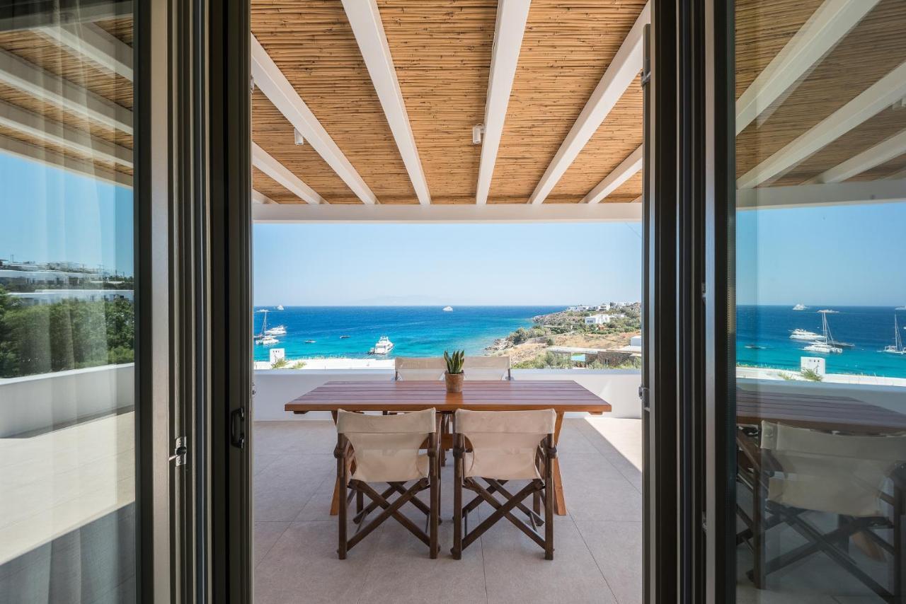 Вилла The Elaia House Mykonos Орнос Экстерьер фото